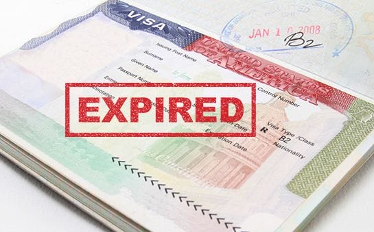 Expired US Visa