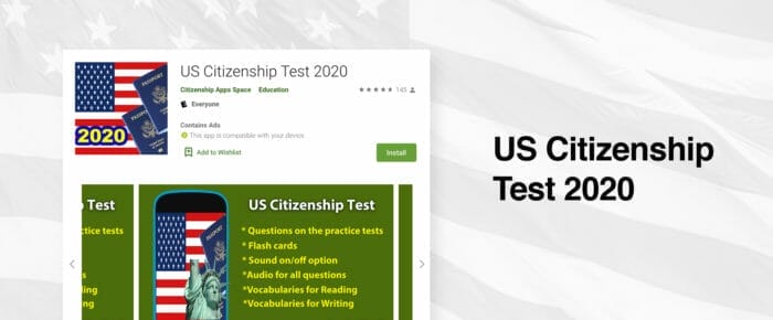 US Citizenship Test 2020