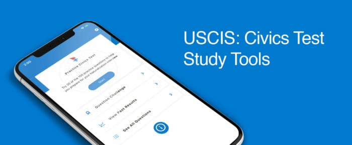 USCIS: Civics Test Study Tools
