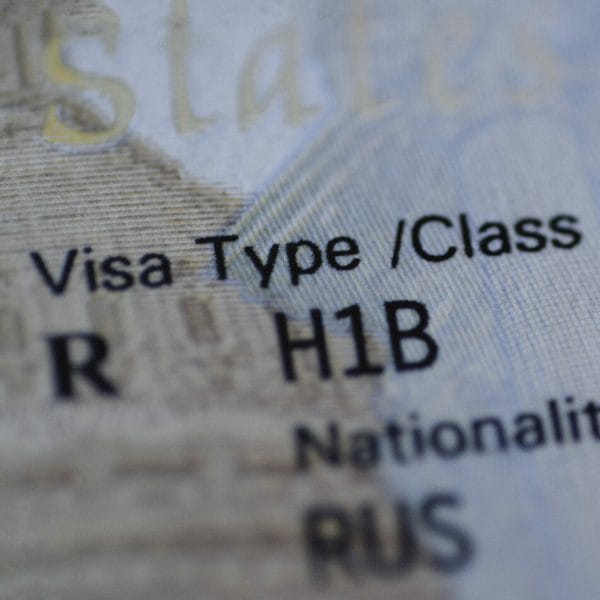 The H-1 B visa for foreign workers