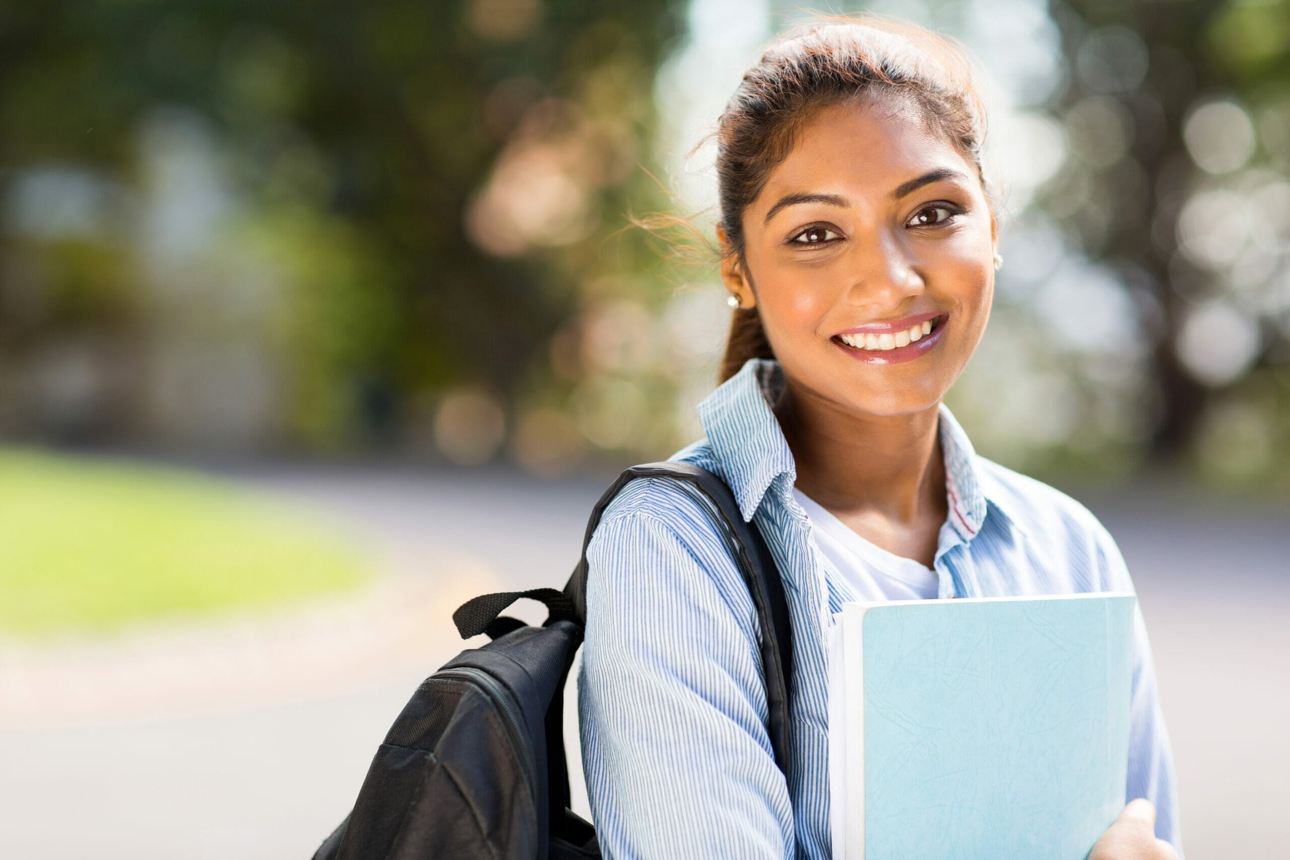 A smiling DACA student.