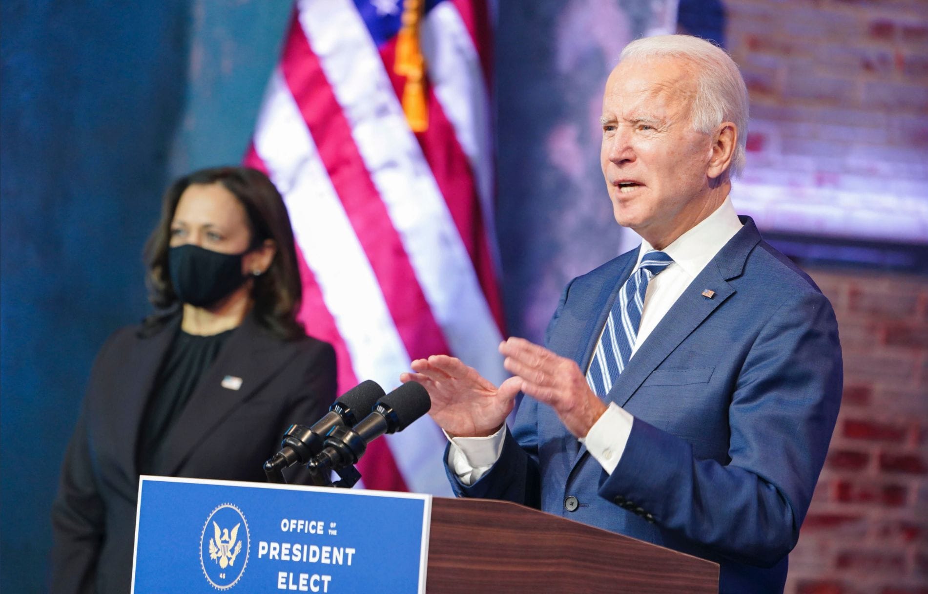Biden and Harris Speak About Immigration in 2021