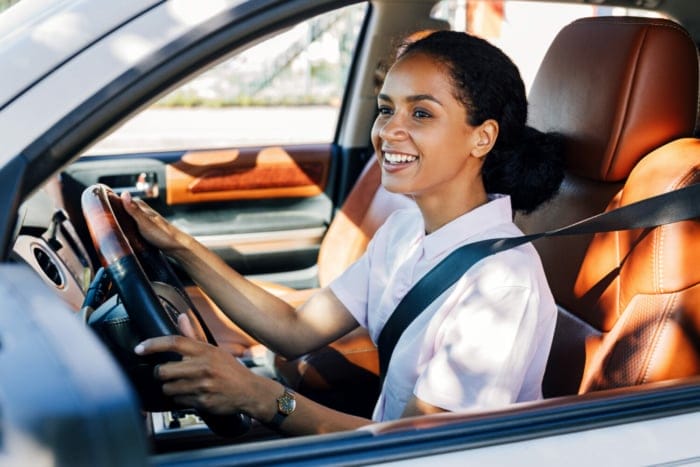 Immigrant Driving a Car