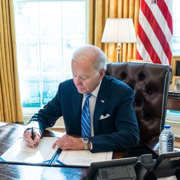 Biden signs immigration legislation.