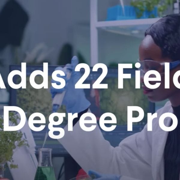 DHS adds 22 fields to STEM degree program