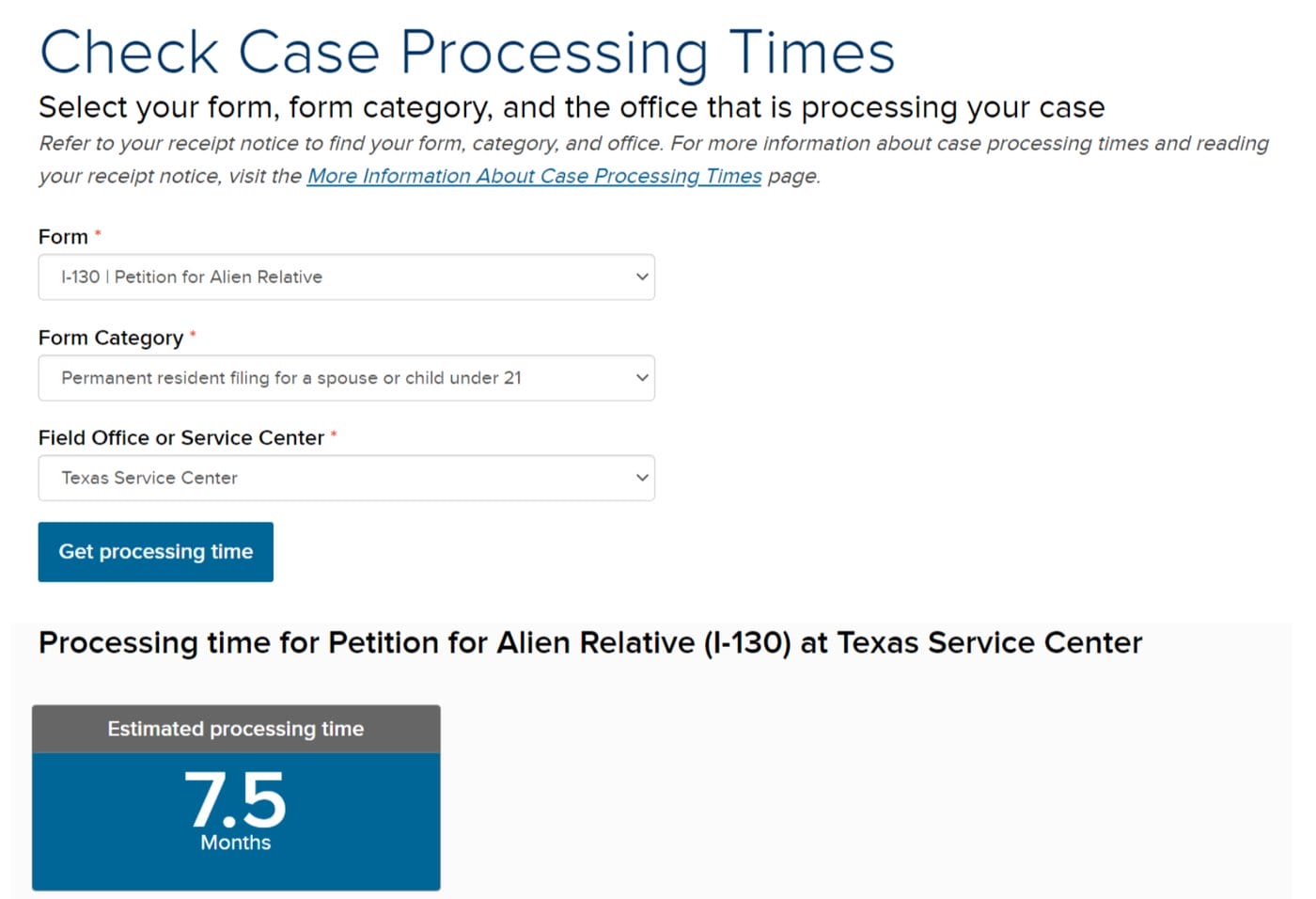 USCIS Improves Online Tool to Provide More Accurate Processing Times