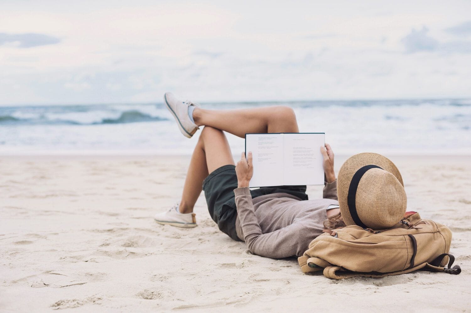 Reading at the Beach