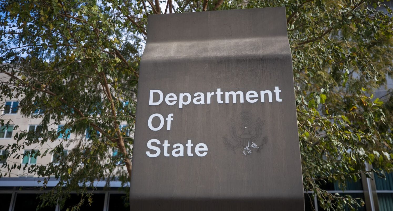 Department of State Sign