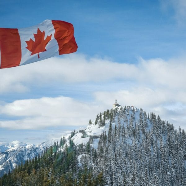 Canada Flag Mountain