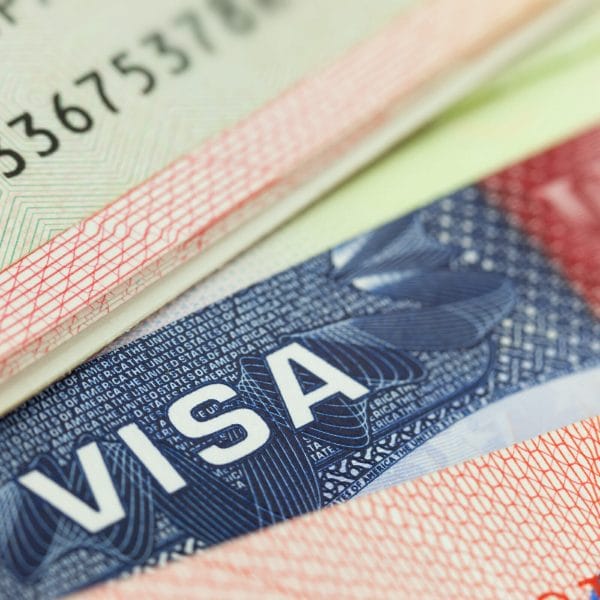 U.S. travel visa