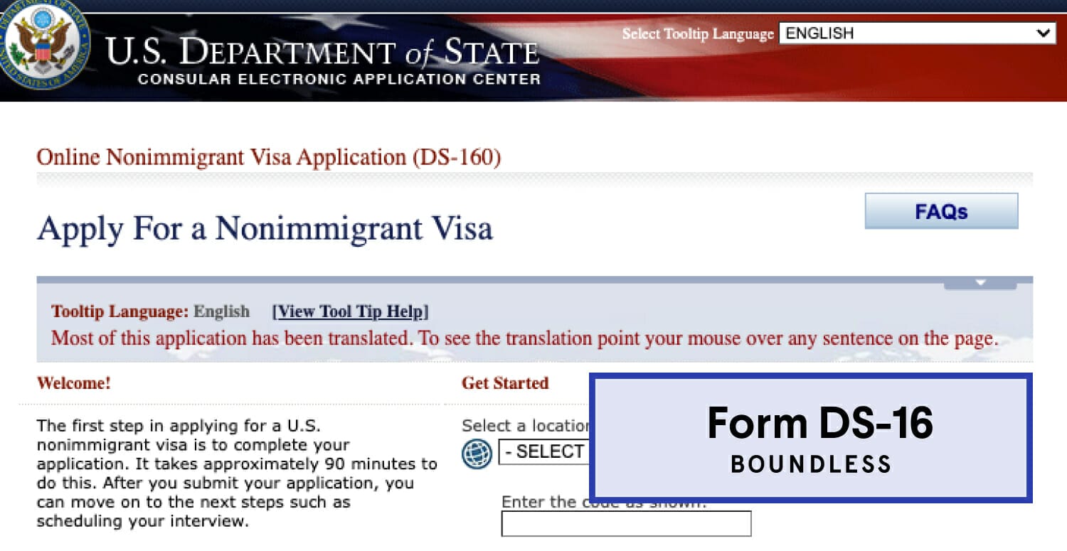 Form Ds-160 For Us Immigration - Everything You Need To Know