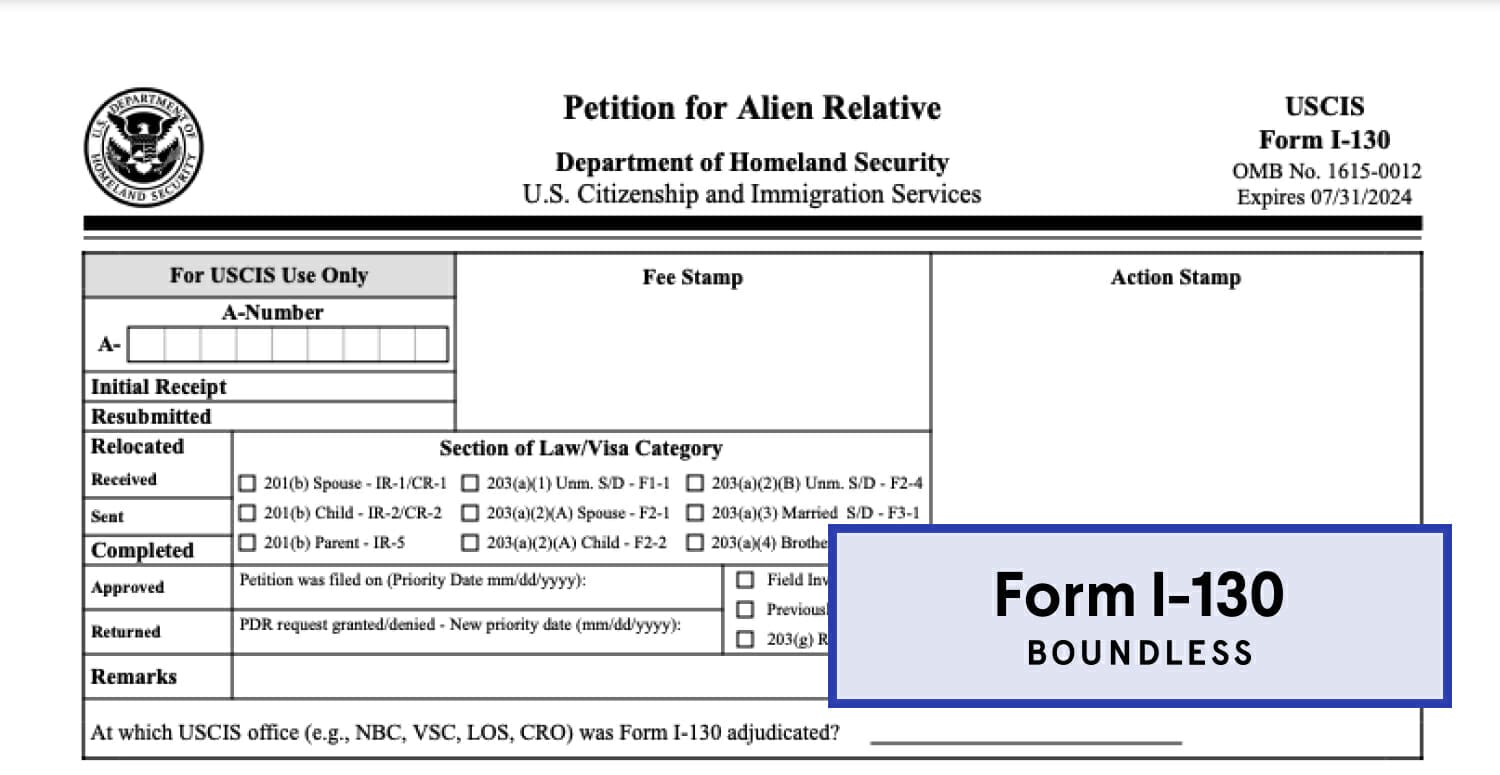 Form I-130, Explained - Petition for Alien Relative