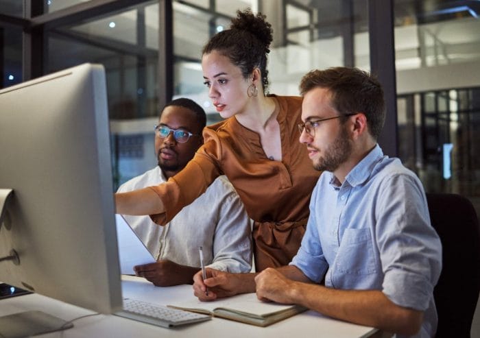 Employer creating a job description for a foreign worker